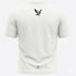 Esboor Men's Eagle Mesh Performance T-Shirt – Breathable White Athletic Training Top
