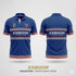 Esboor "Athletic Gear" Premium Blue Men's Polo Jersey