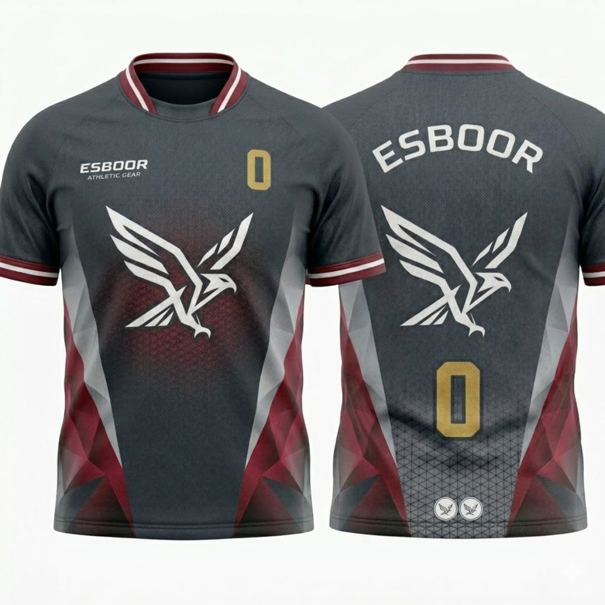 Esboor "Athletic Gear" Men's Premium V-Panel Sports Jersey