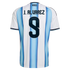 Argentina adidas Home Shirt 2026 with J. Alvarez  9 printing