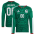 Mexico National Team adidas 2026 Home Long Sleeve Custom Jersey - Green