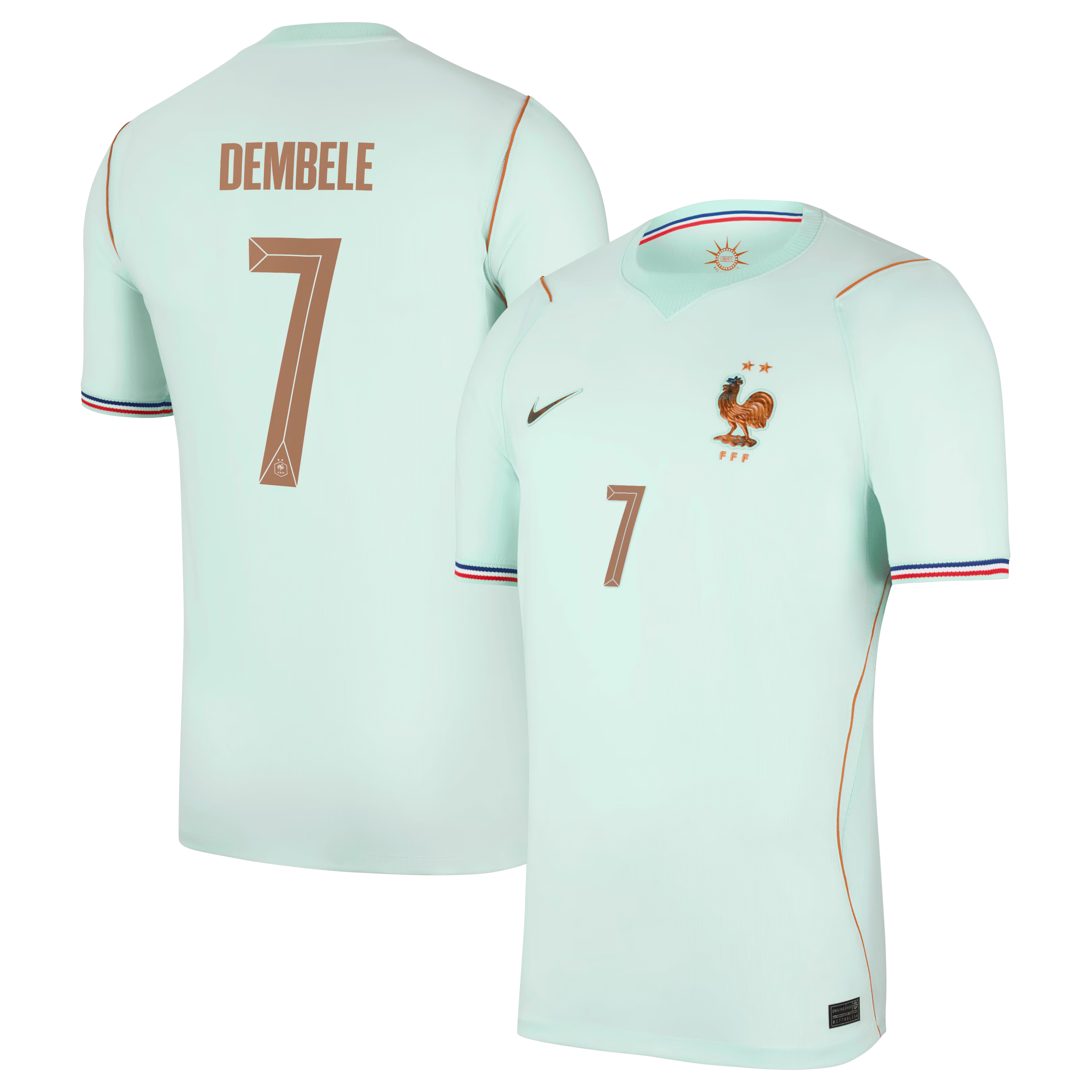 Ousmane Dembélé France National Team Nike 2026 Away Stadium Jersey - Green