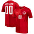 Canada Soccer Nike 2026 Home Stadium Custom Jersey - Red