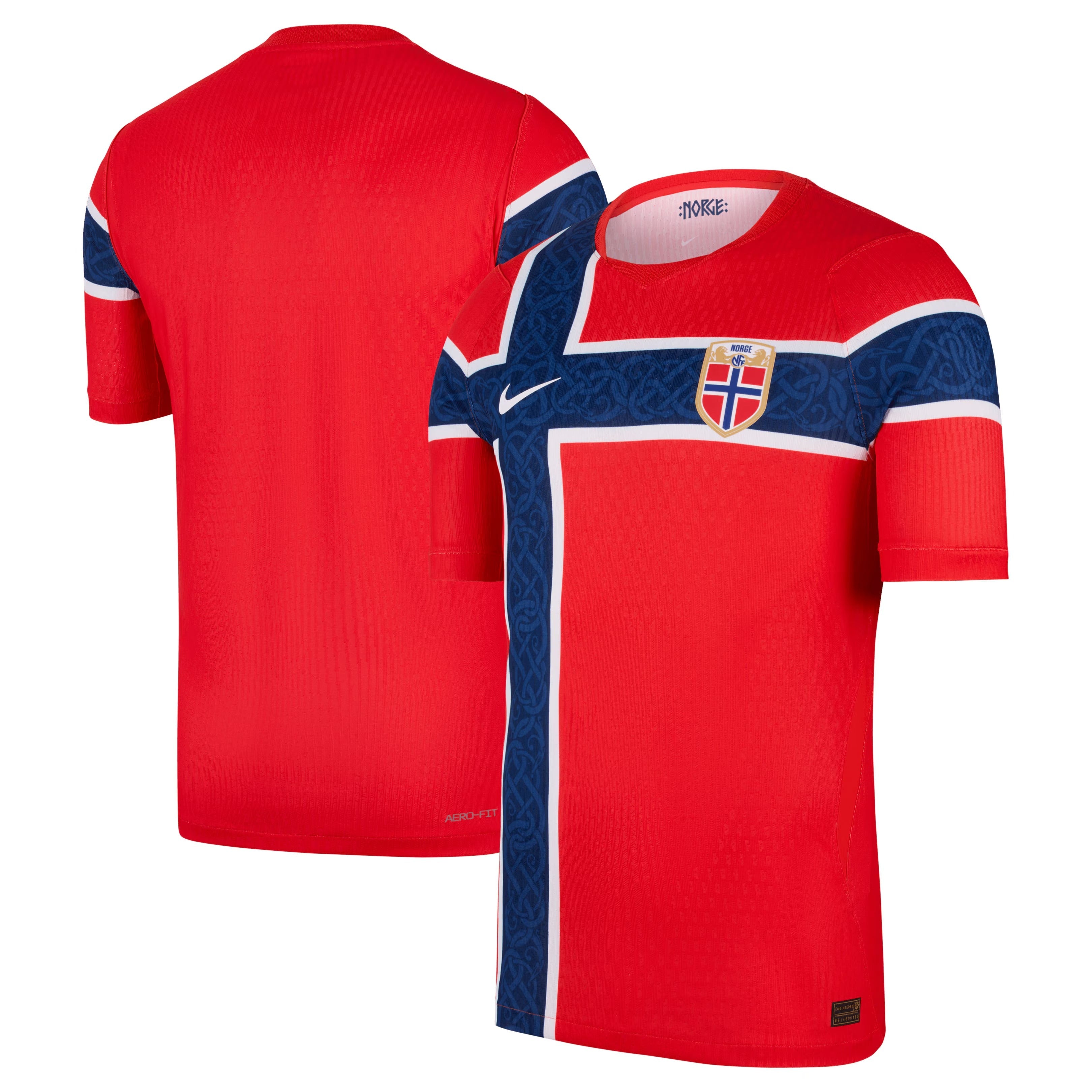 Norway National Team Nike 2026 Home Match Jersey - Red