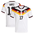 Florian Wirtz Germany National Team adidas 2026 Home Jersey - White
