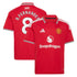 Bruno Fernandes Manchester United adidas Youth 2026/27 Home Jersey - Red