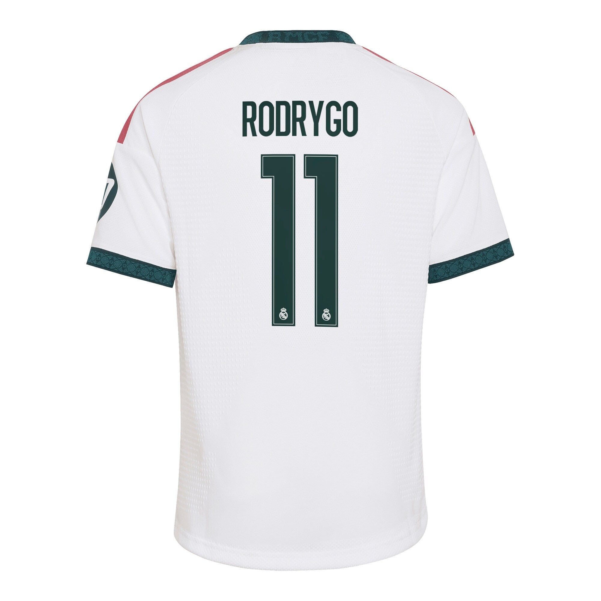 Rodrygo Real Madrid adidas Youth 2026/27 Home Jersey - White