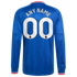 Manchester United adidas 2026/27 Away On-Field Custom Long Sleeve Jersey - Royal