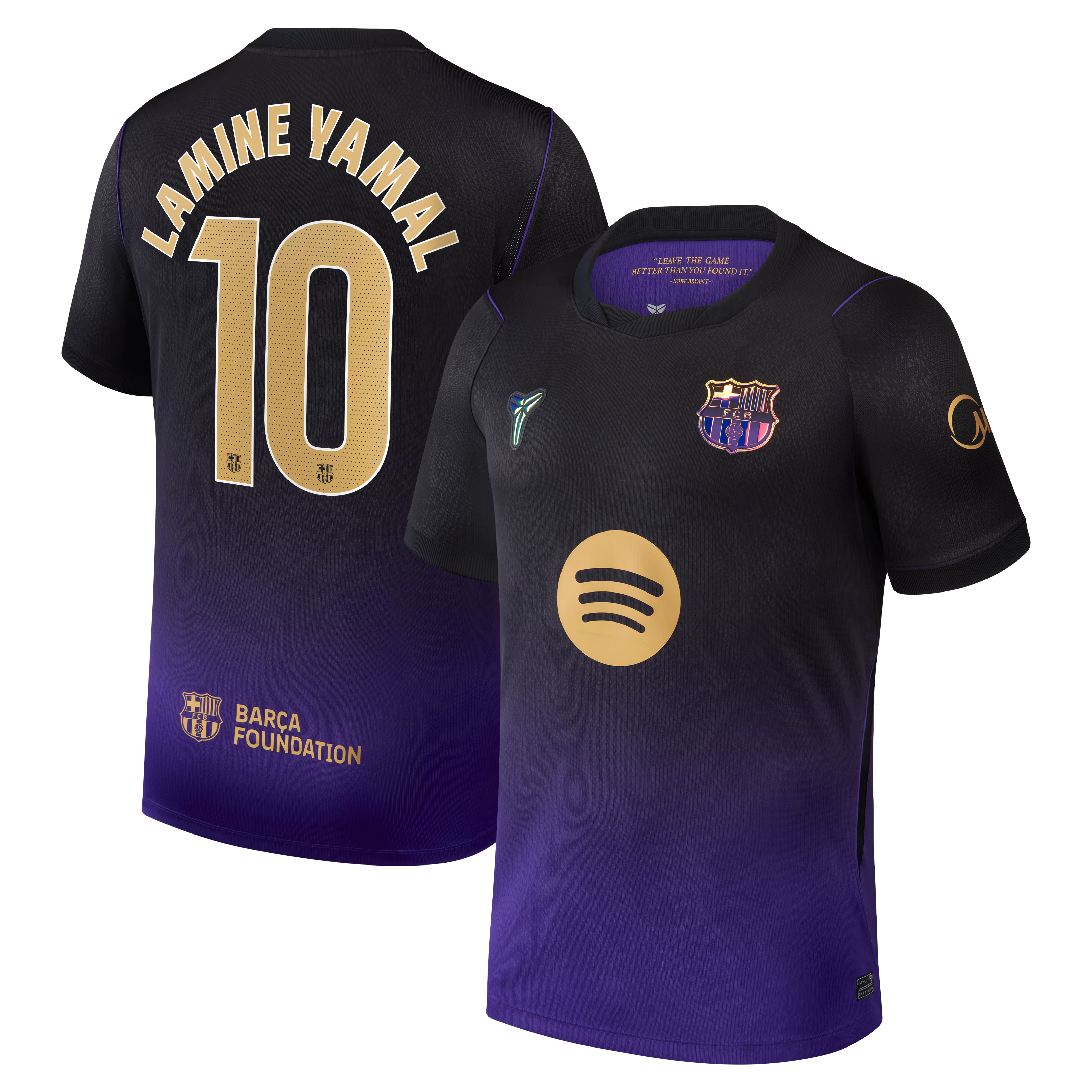 Lamine Yamal Barcelona Nike 2026/27 Away Stadium Jersey - Purple