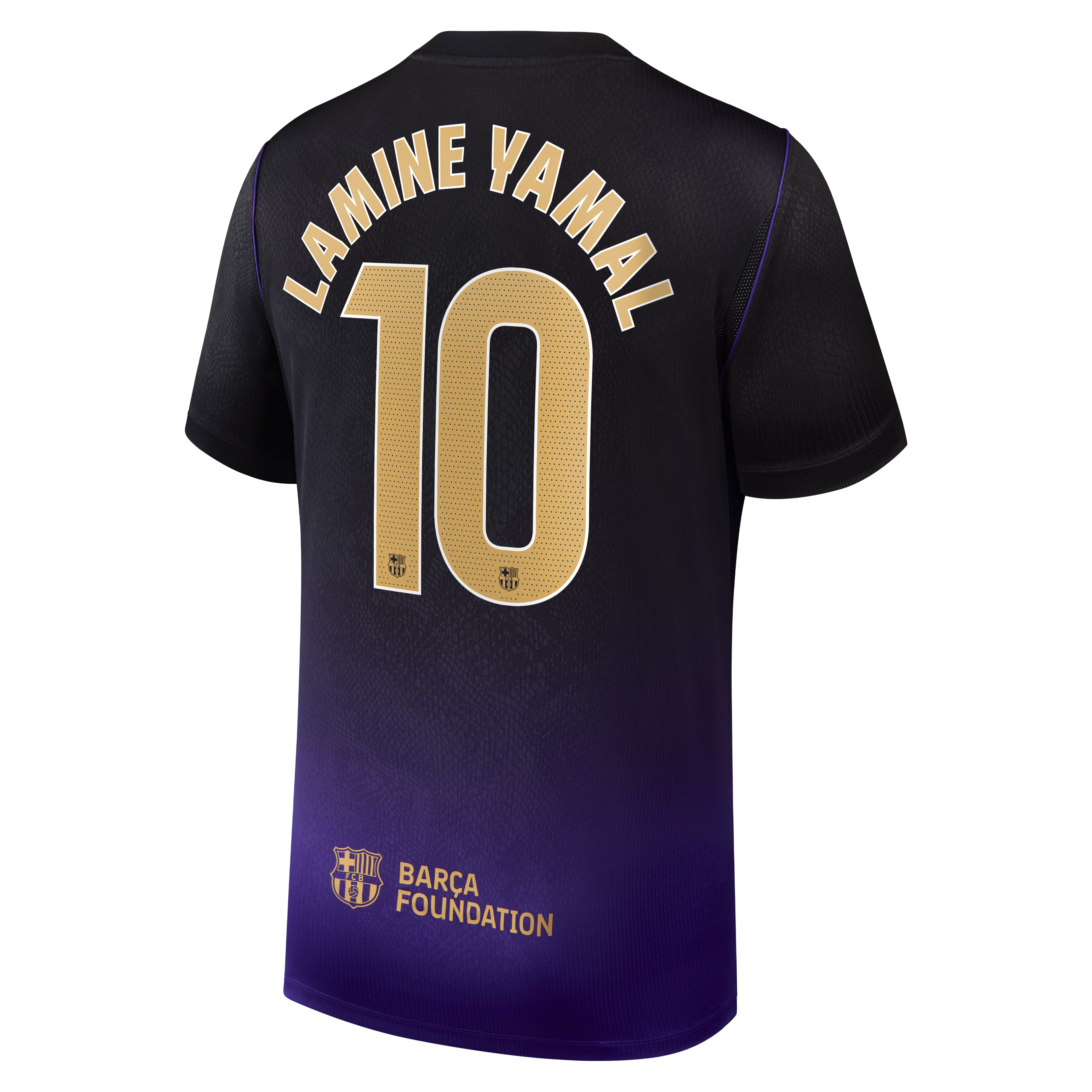 Lamine Yamal Barcelona Nike 2026/27 Away Stadium Jersey - Purple