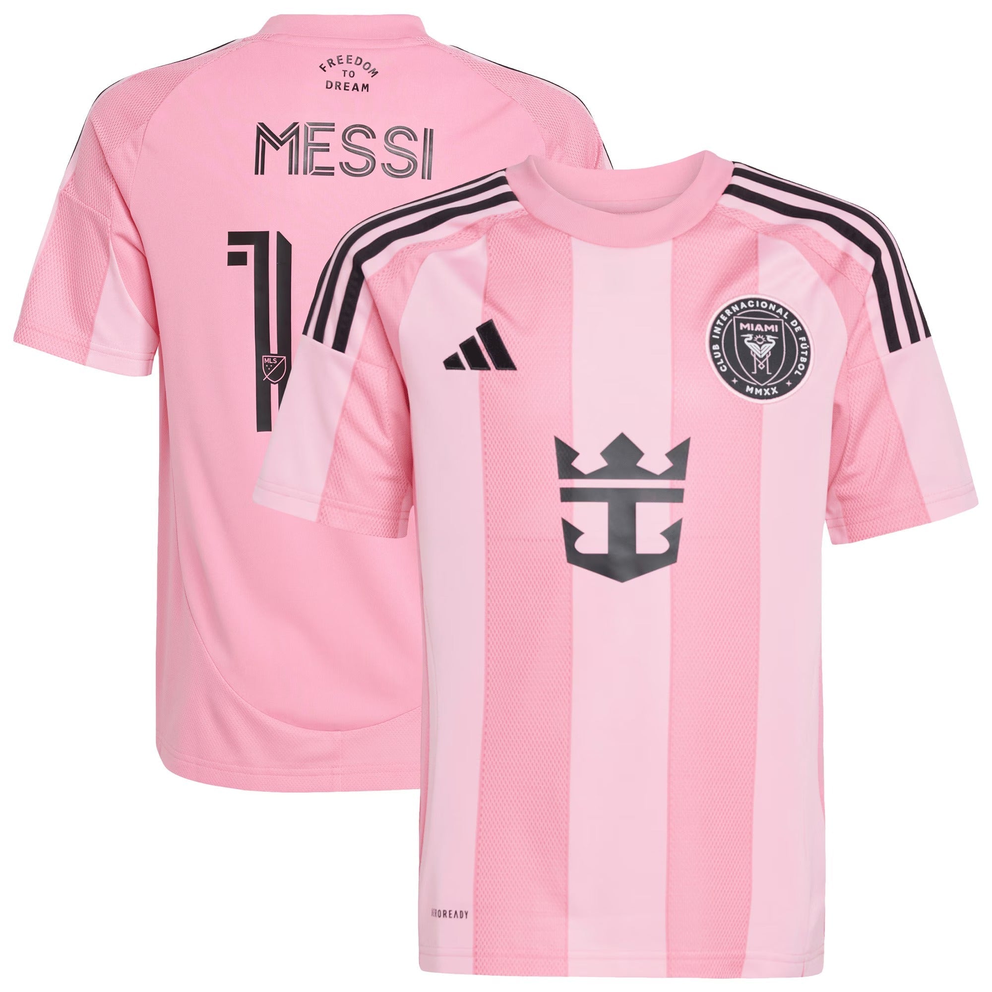 Inter Miami CF adidas Home Jersey AUTHENTIC 2025 Messi #10