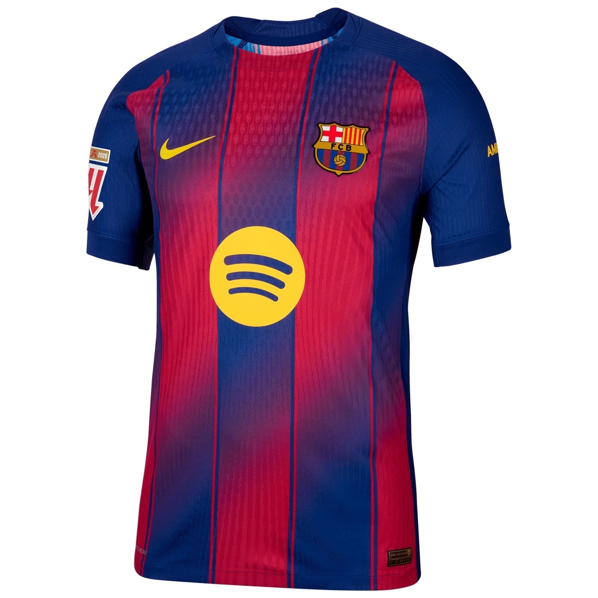 Barcelona Nike 2025/26 Home Jersey with Patch - Navy