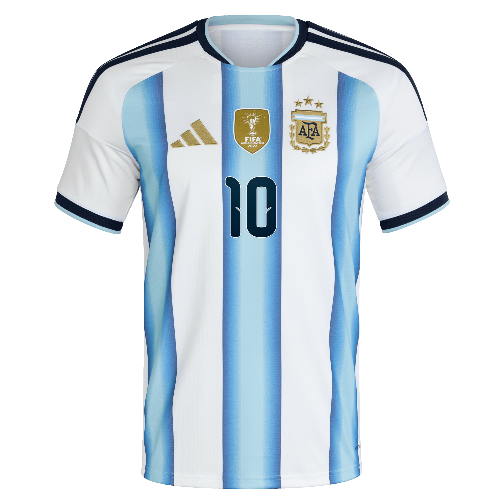 Argentina adidas Home Shirt 2026 with Messi 10 printing