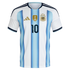Argentina adidas Home Shirt 2026 with Messi 10 printing