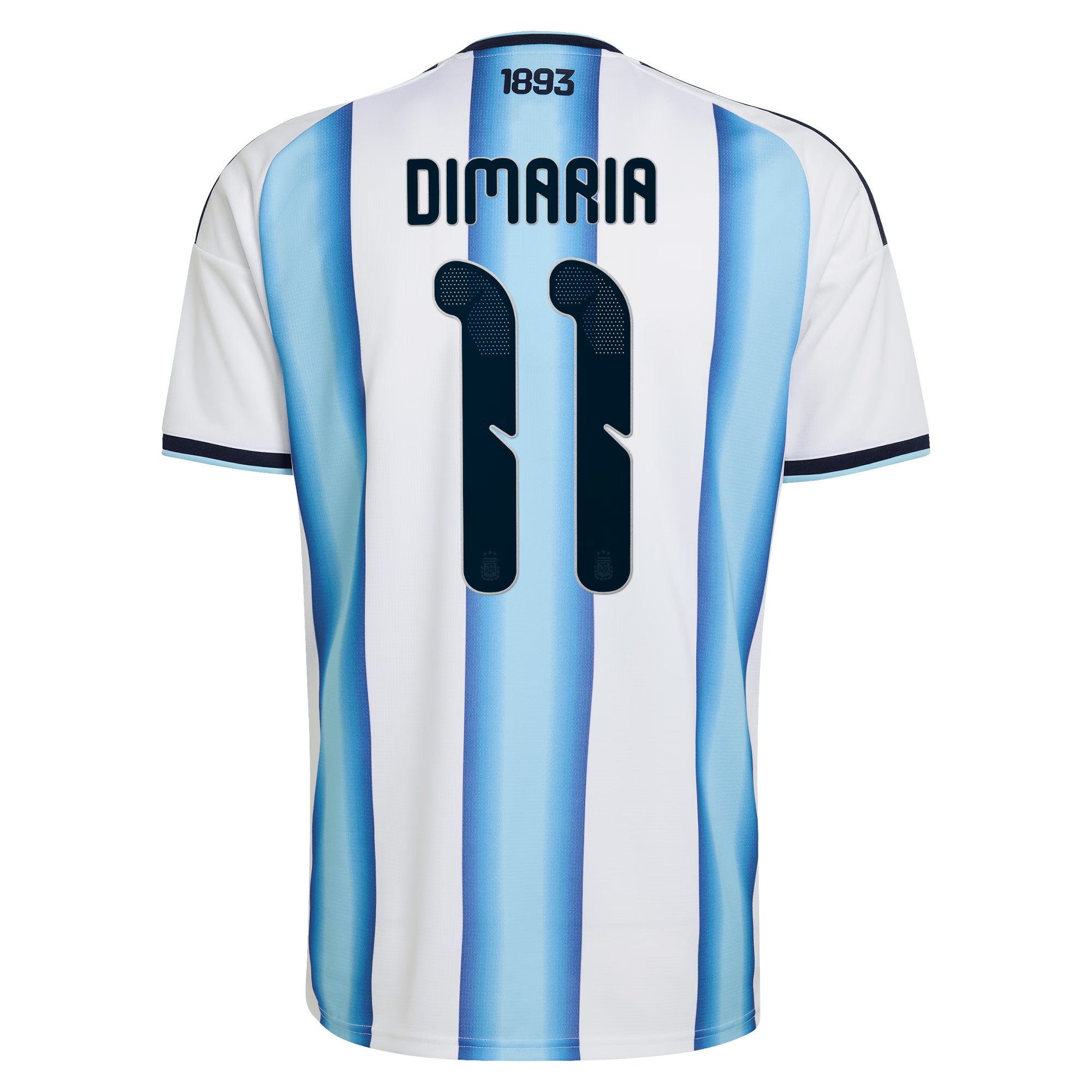 Argentina adidas Home Shirt 2026 with Di Maria 11 printing