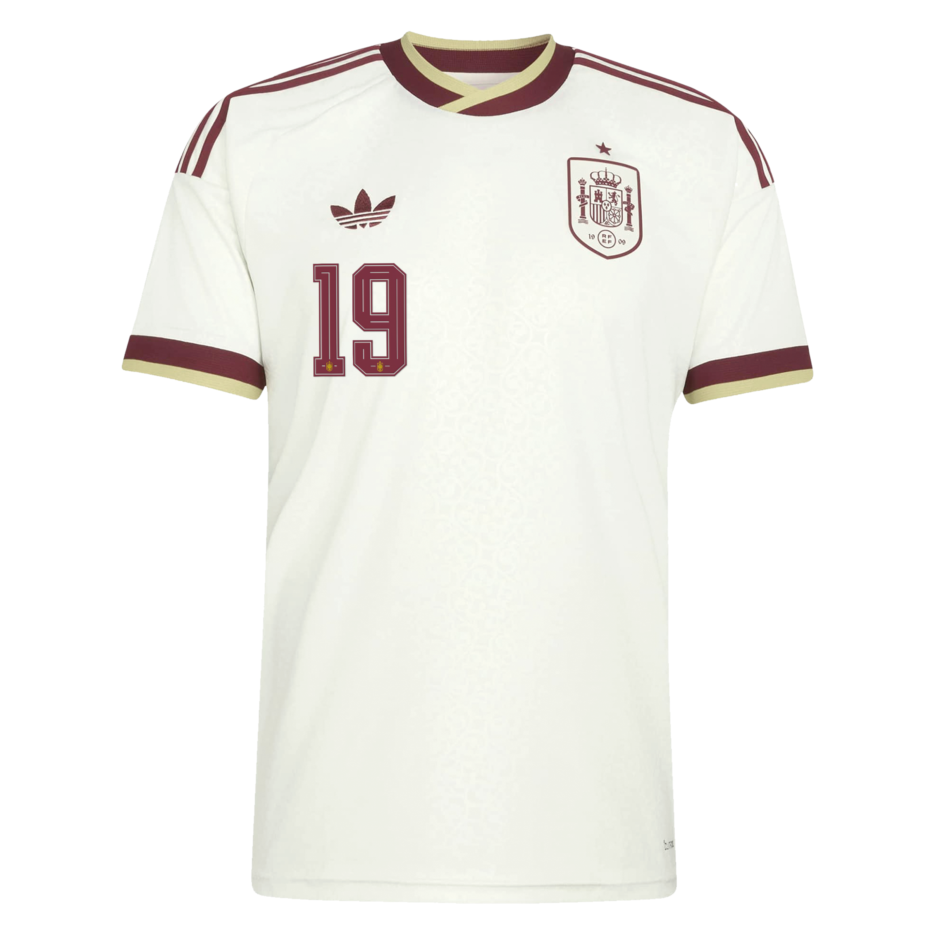 Lamine Yamal Spain National Team adidas 2026 Away Jersey - White