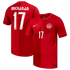 Tajon Buchanan Canada Soccer Nike 2026 Home Match Jersey - Red
