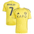 Cristiano Ronaldo Al-Nassr FC adidas 2025/26 Home Player Jersey – Yellow