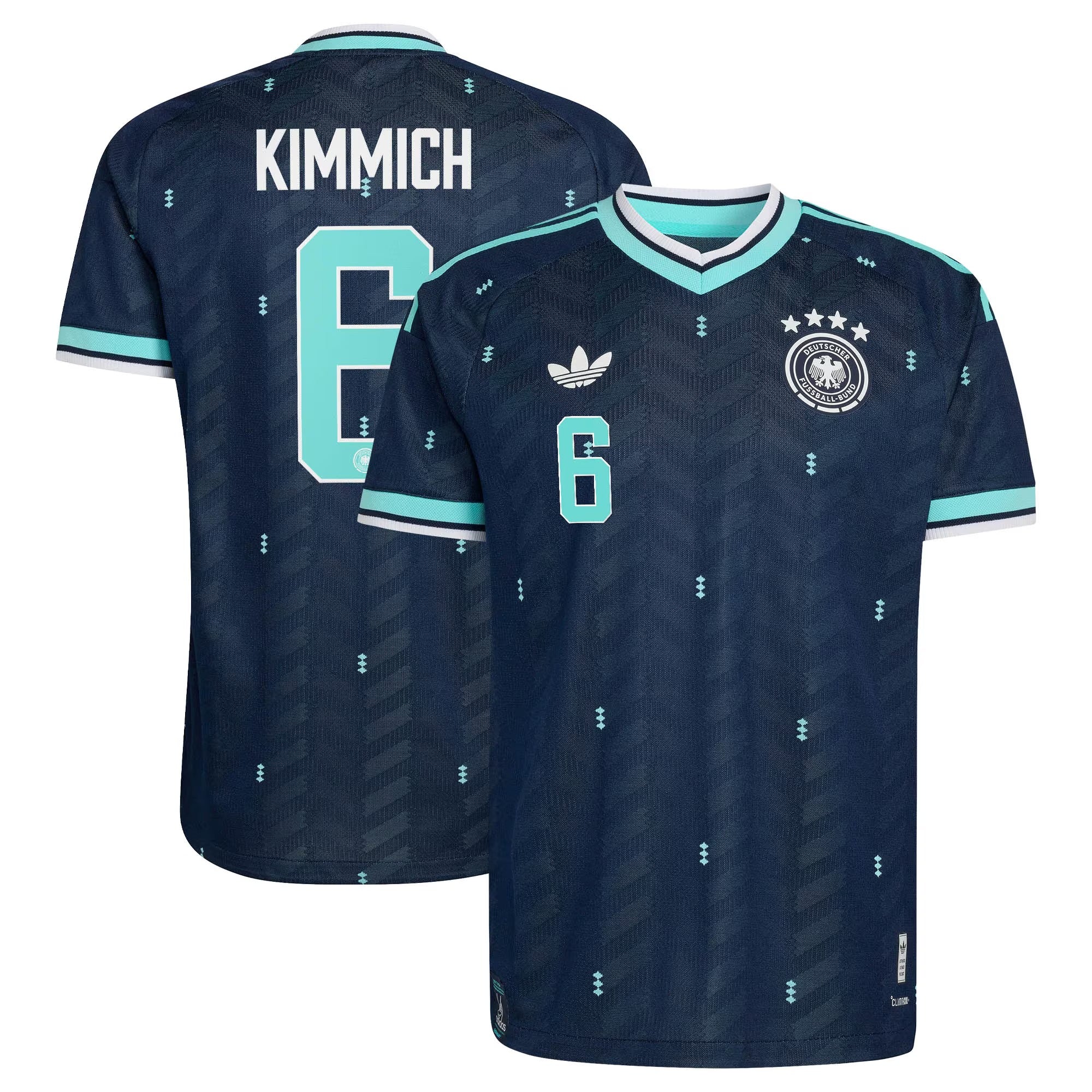 Joshua Kimmich Germany National Team adidas 2026 Away On-Field Jersey - Navy