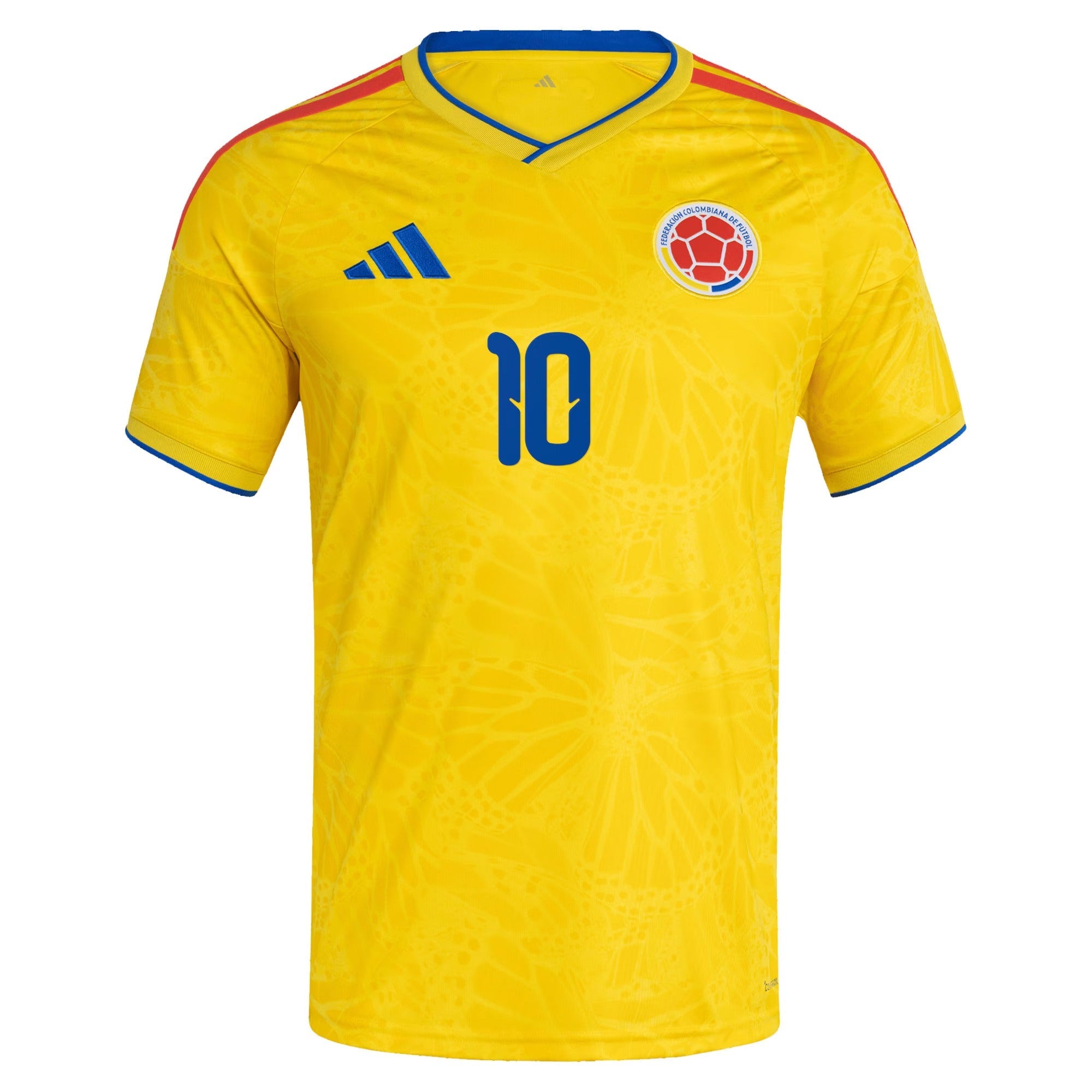 James Rodriguez Colombia National Team adidas 2026 Home Jersey - Yellow