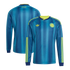 Colombia National Team adidas 2026 Away Long Sleeve Jersey - Turquoise