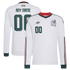 Mexico National Team adidas 2026 Away Long Sleeve Custom Jersey - White