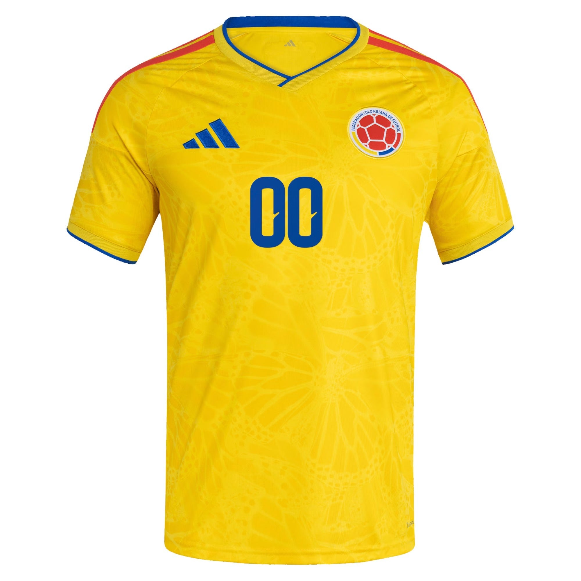Colombia National Team adidas FIFA x World Cup 2026 Home Custom Jersey - Yellow