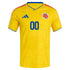 Colombia National Team adidas FIFA x World Cup 2026 Home Custom Jersey - Yellow