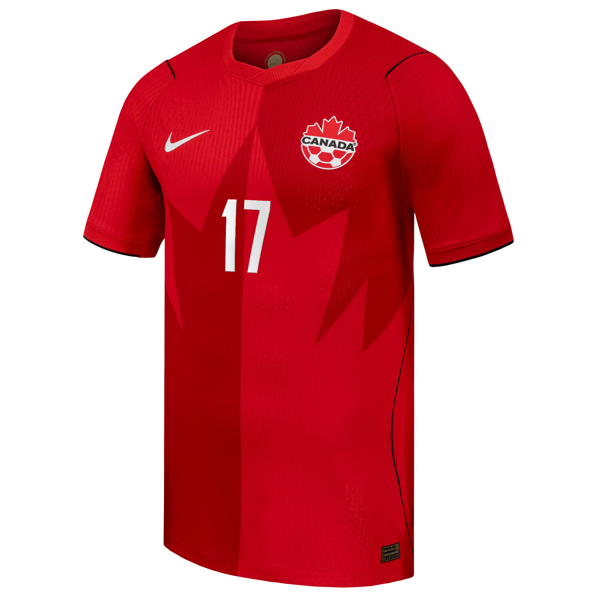 Tajon Buchanan Canada Soccer Nike 2026 Home Match Jersey - Red