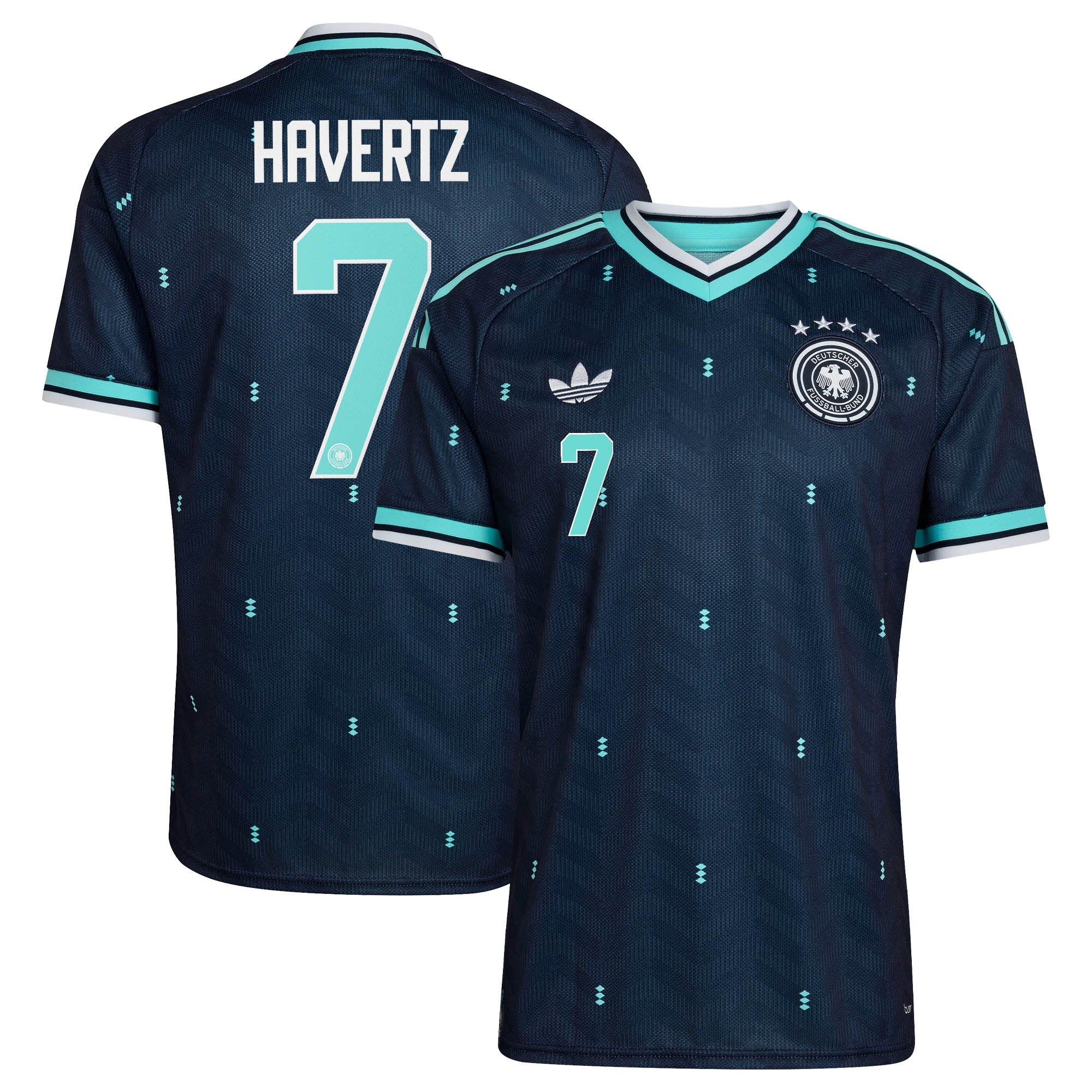 Kai Havertz Germany National Team adidas 2026 Away Jersey - Navy