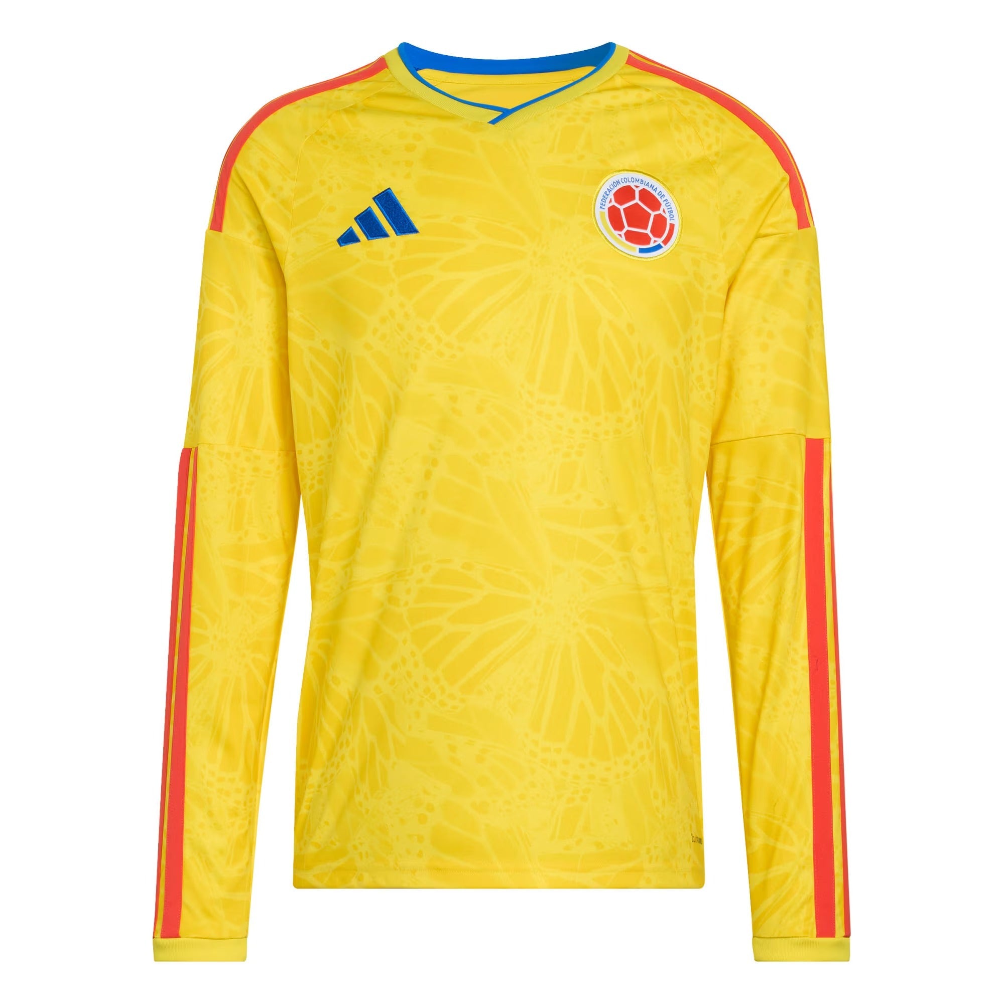 Colombia National Team adidas FIFA x World Cup 2026 Home Long Sleeve Jersey - Yellow