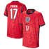 Phil Foden England National Team Nike Youth 2026 Away Stadium Jersey - Red