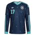 Florian Wirtz Germany National Team adidas 2026 Away Long Sleeve Jersey - Navy