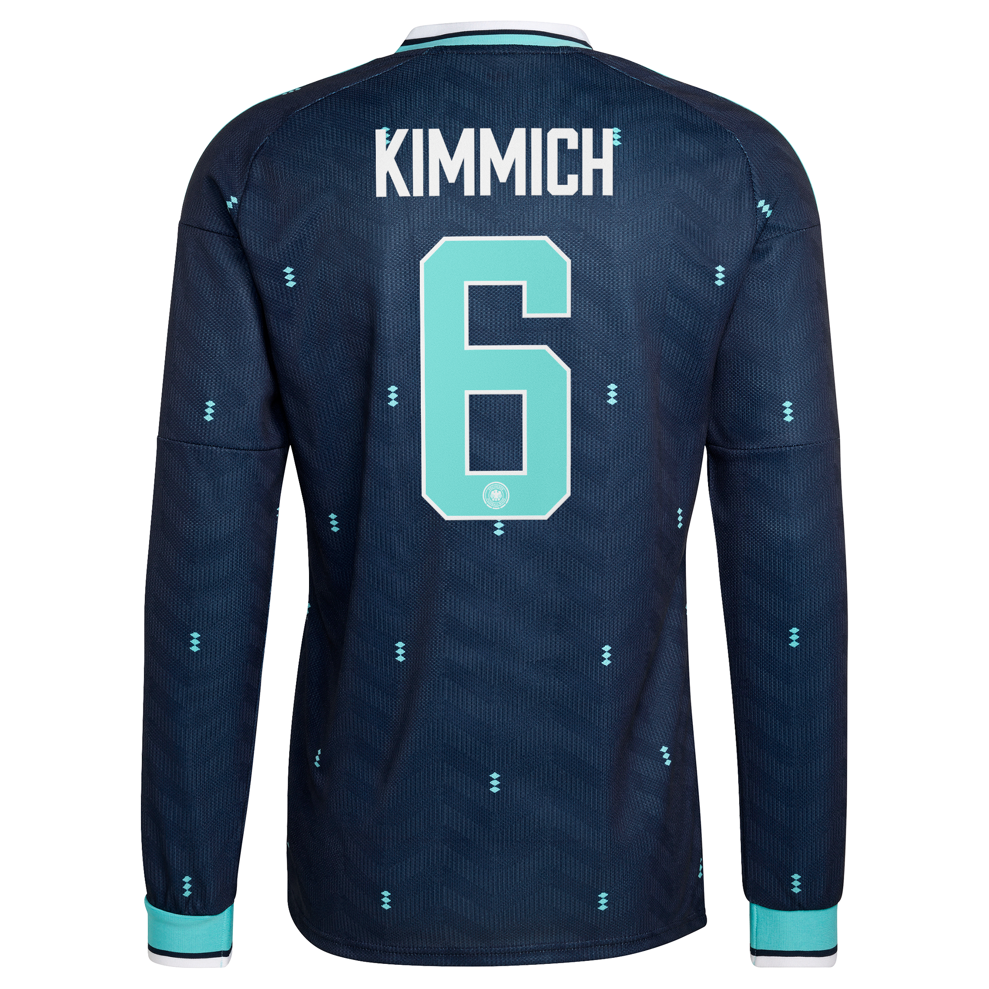 Joshua Kimmich Germany National Team adidas 2026 Away Long Sleeve Jersey - Navy
