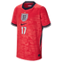 Phil Foden England National Team Nike Youth 2026 Away Stadium Jersey - Red