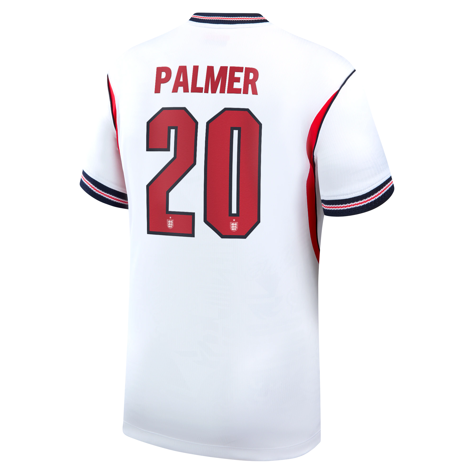 Cole Palmer England National Team Nike 2026 Home Stadium Jersey - White