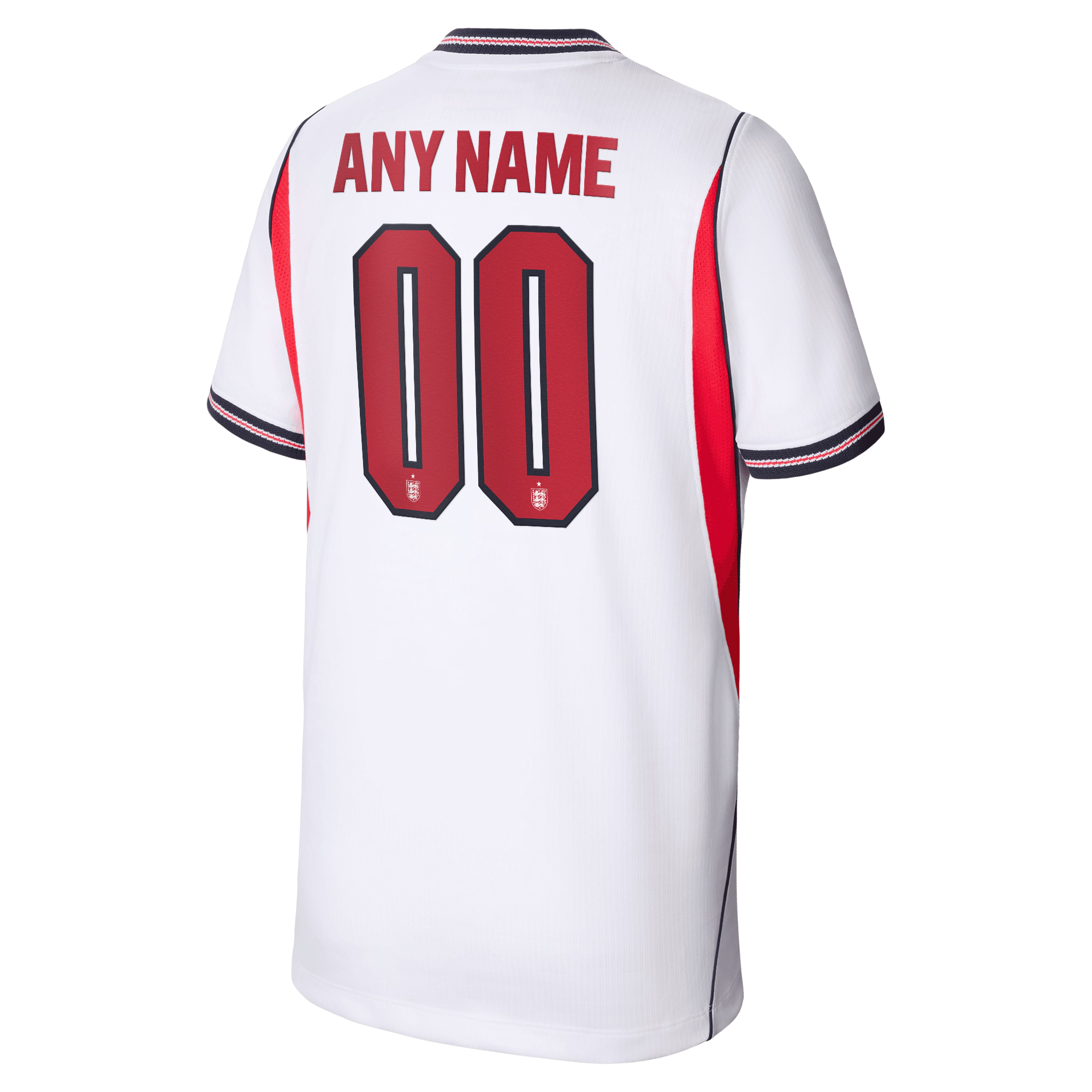 England National Team Nike Youth 2026 Home Stadium Custom Jersey - White
