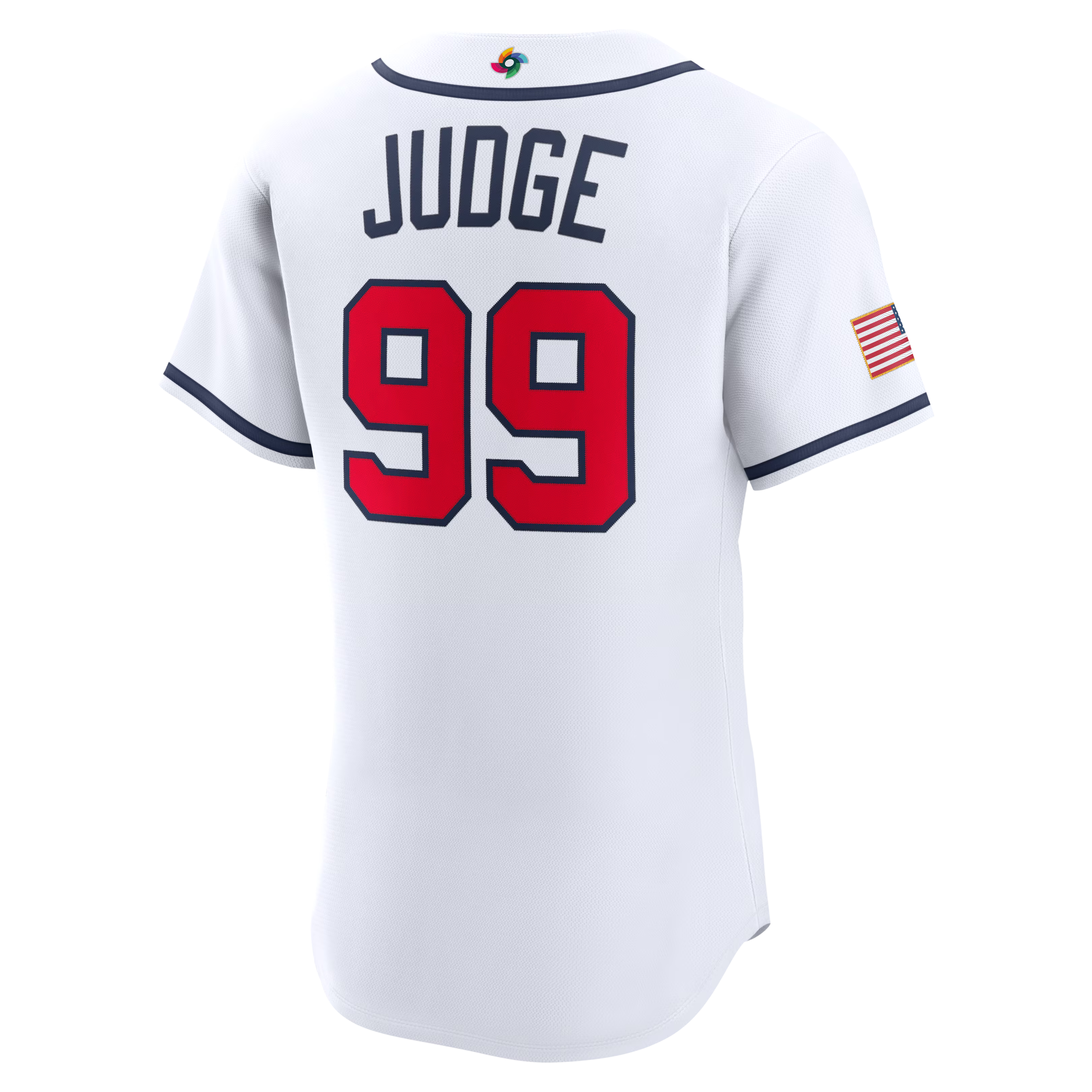 Aaron Judge USA Baseball Nike 2026 World Baseball Classic Home Jersey - White