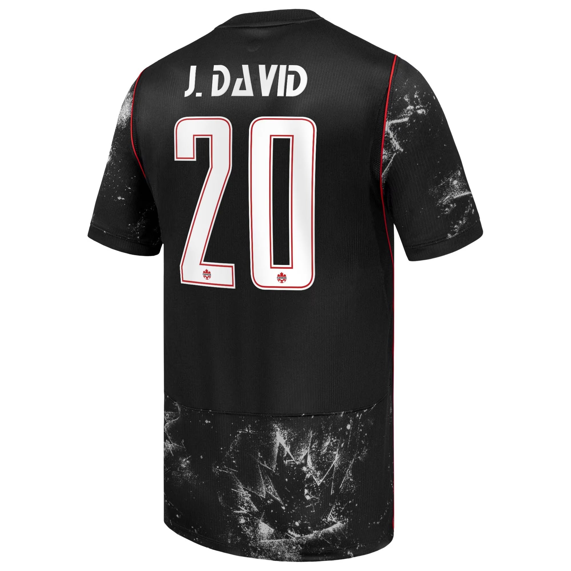 Jonathan David Canada Soccer Nike 2026 Away Stadium Jersey - Black: