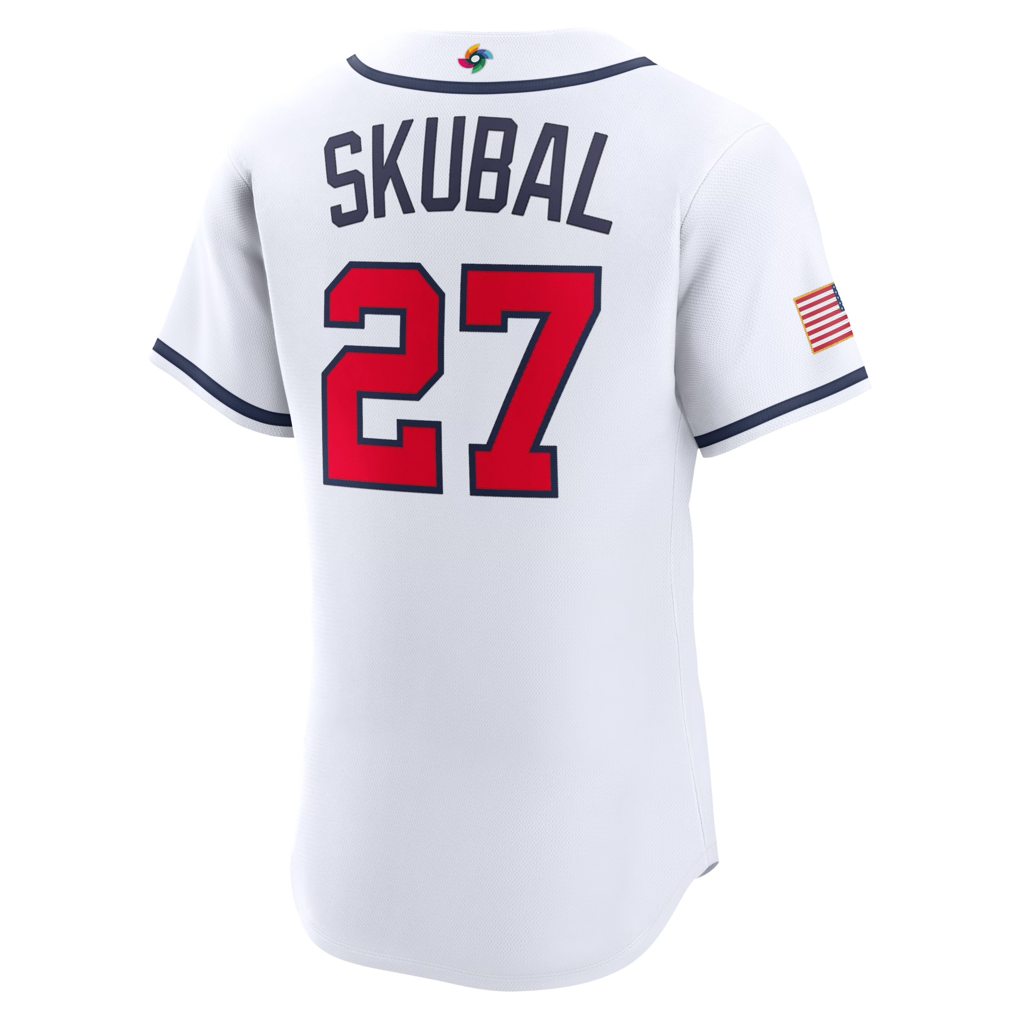 Tarik Skubal USA Baseball Nike 2026 World Baseball Classic Home Jersey - White