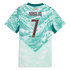 Cristiano Ronaldo Portugal National Team Puma 2026 Away Jersey - Green