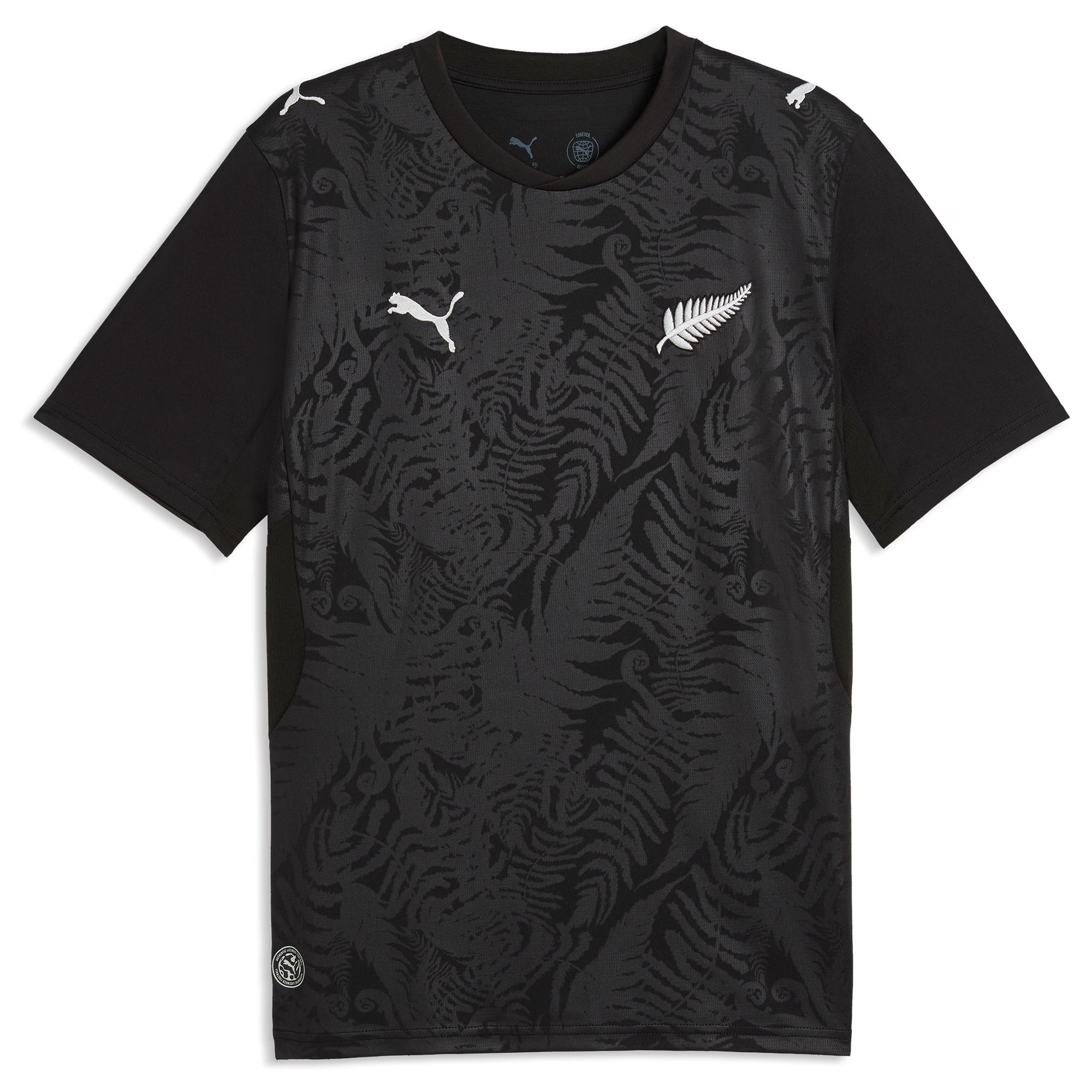 New Zealand National Team Puma 2026 Home Jersey - Black
