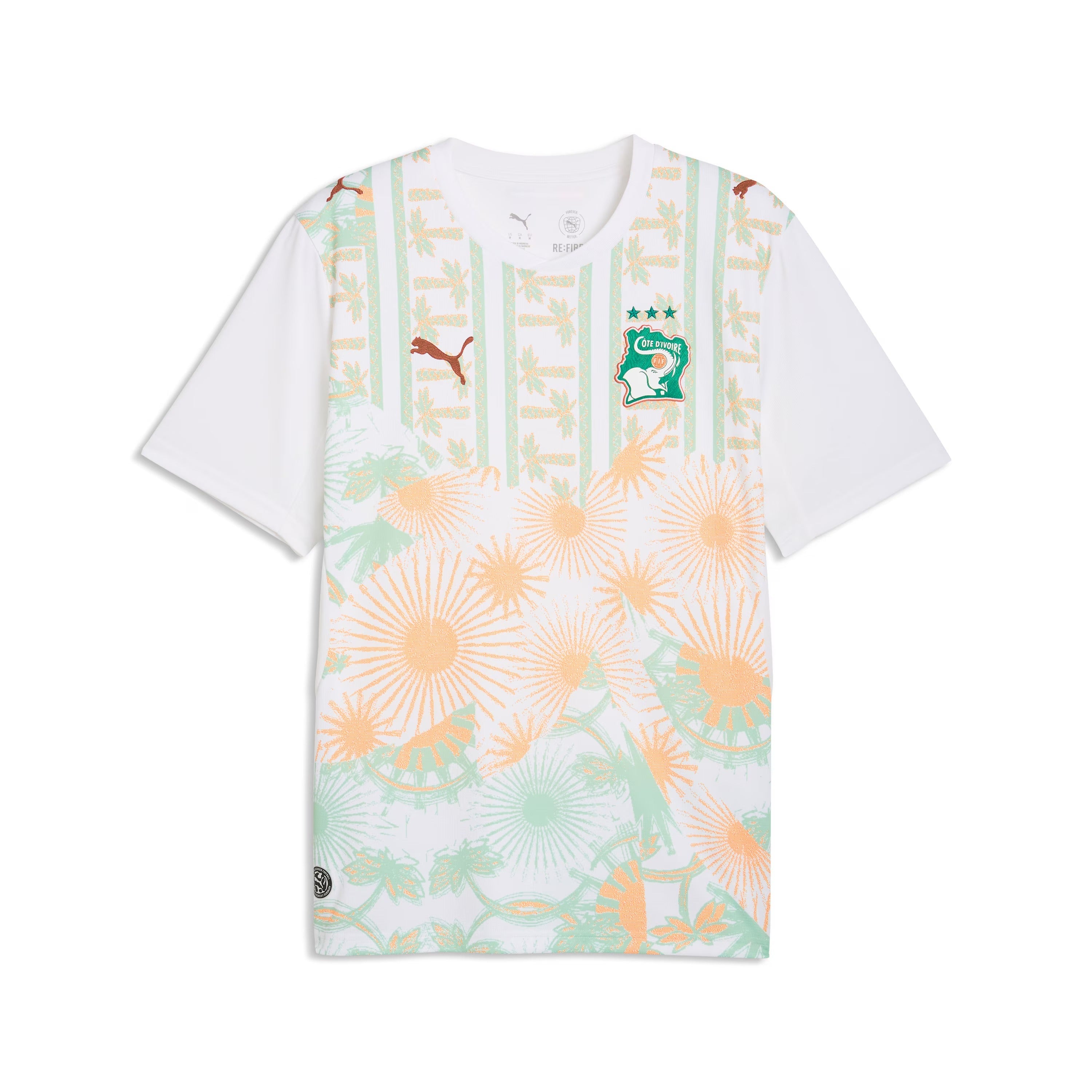 Ivory Coast National Team Puma 2026 Away Jersey - White