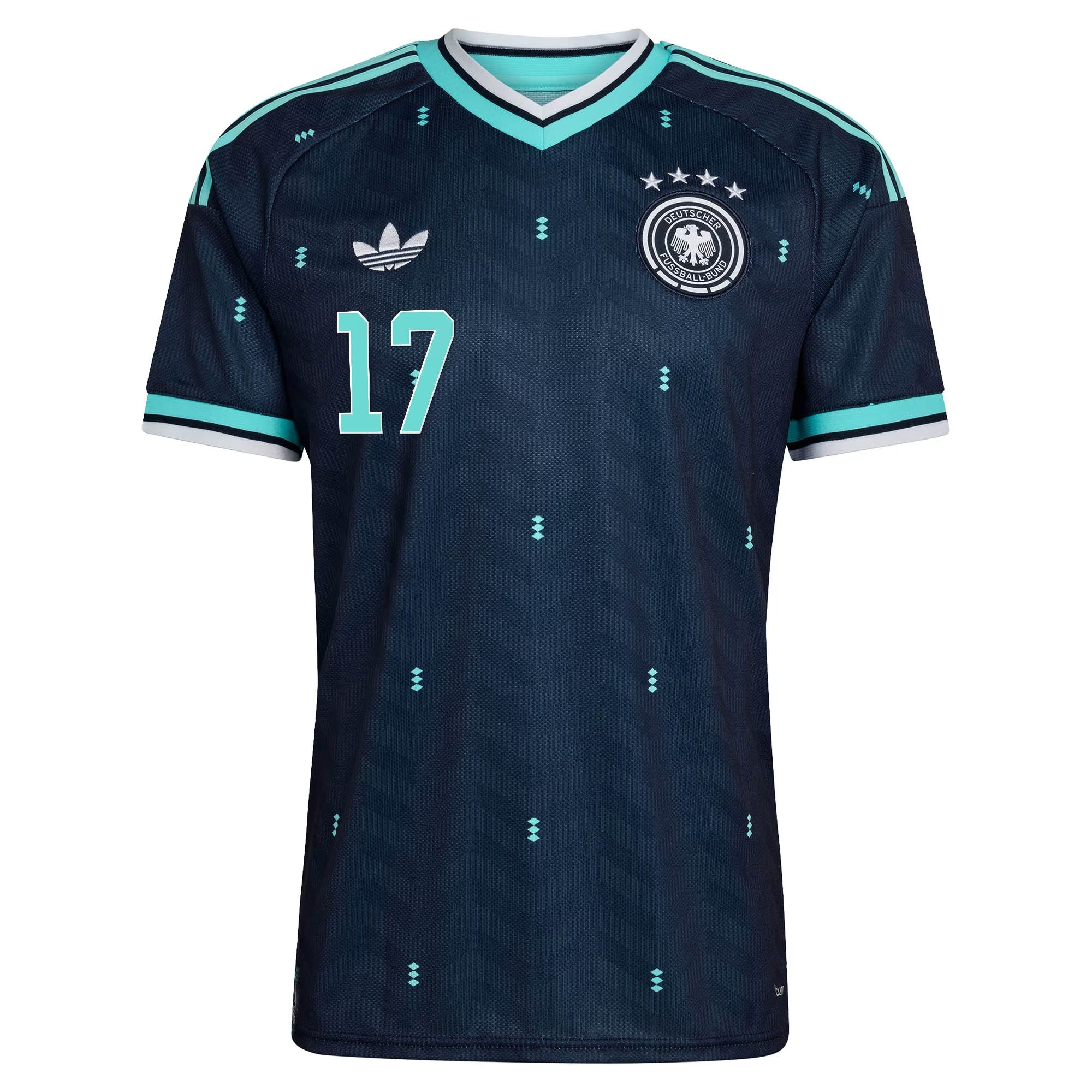 Florian Wirtz Germany National Team adidas 2026 Away  Jersey - Navy