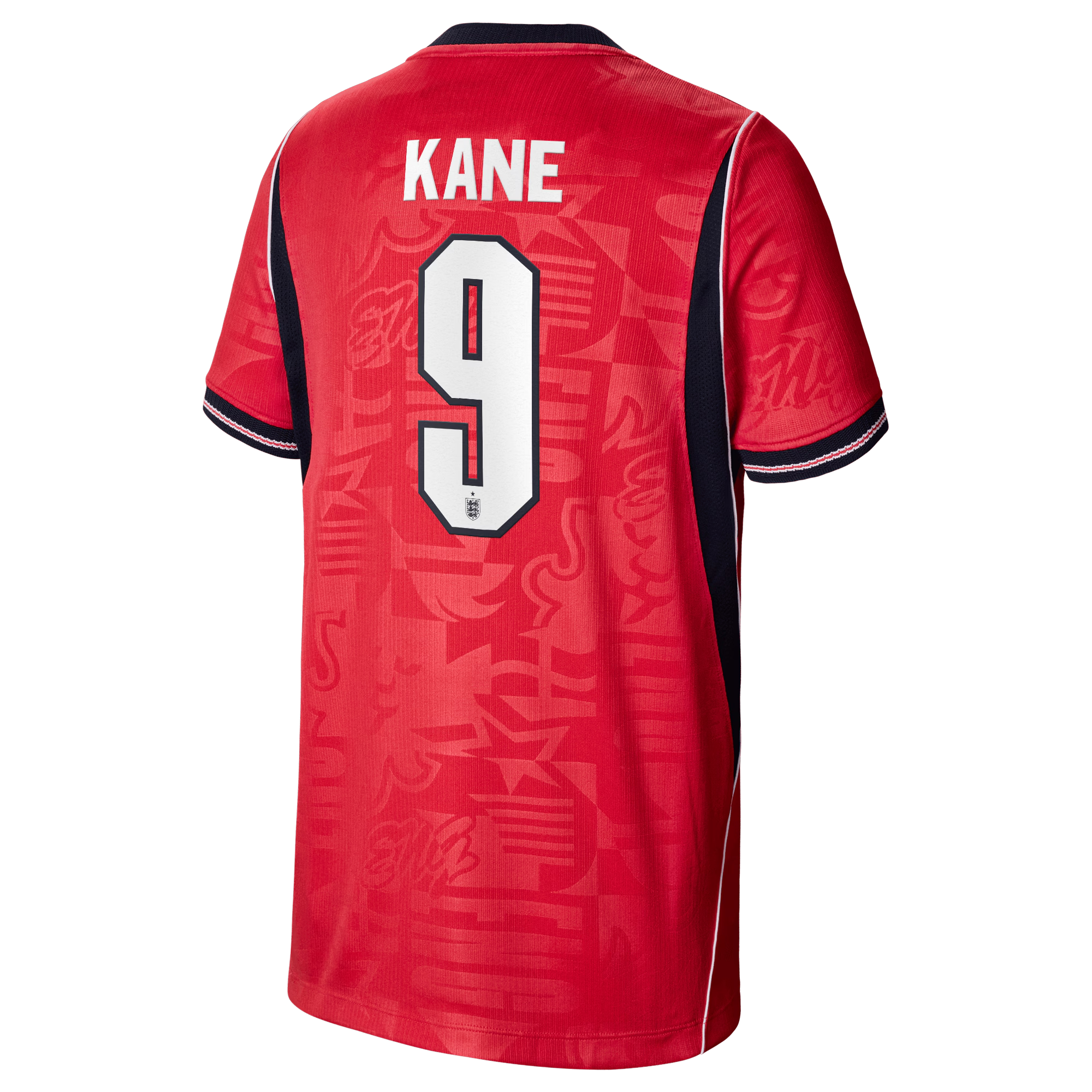 Harry Kane England National Team Nike Youth 2026 Away Stadium Jersey - Red