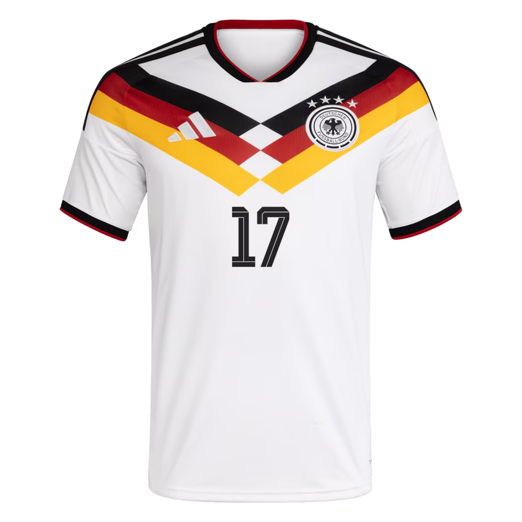 Florian Wirtz Germany National Team adidas 2026 Home Jersey - White
