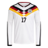 Florian Wirtz Germany National Team adidas 2026 Home Long Sleeve Jersey - White