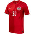 Jonathan David Canada Soccer Nike 2026 Home Stadium Jersey - Red