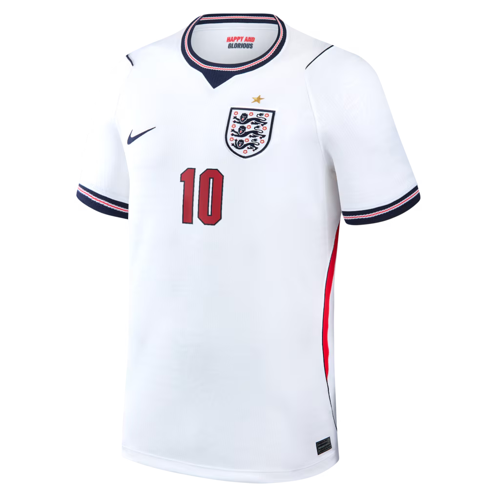 Jude Bellingham England National Team Nike 2026 Home Stadium Jersey - White