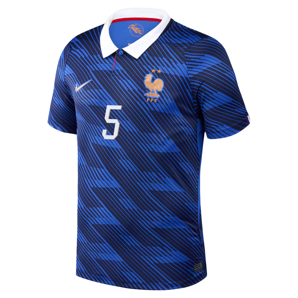 Jules Koundé France National Team Nike 2026 Home Stadium Jersey - Blue